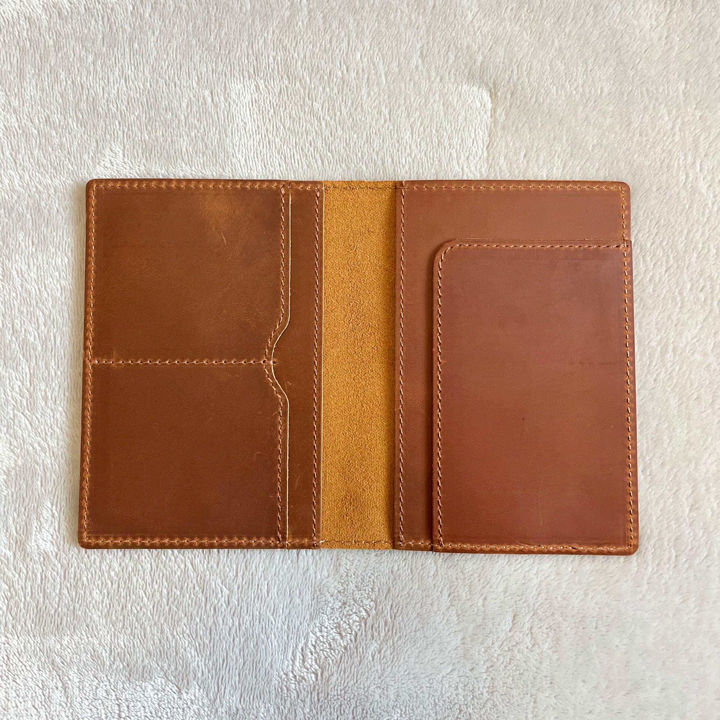 Leather Canadian Passport Wallet