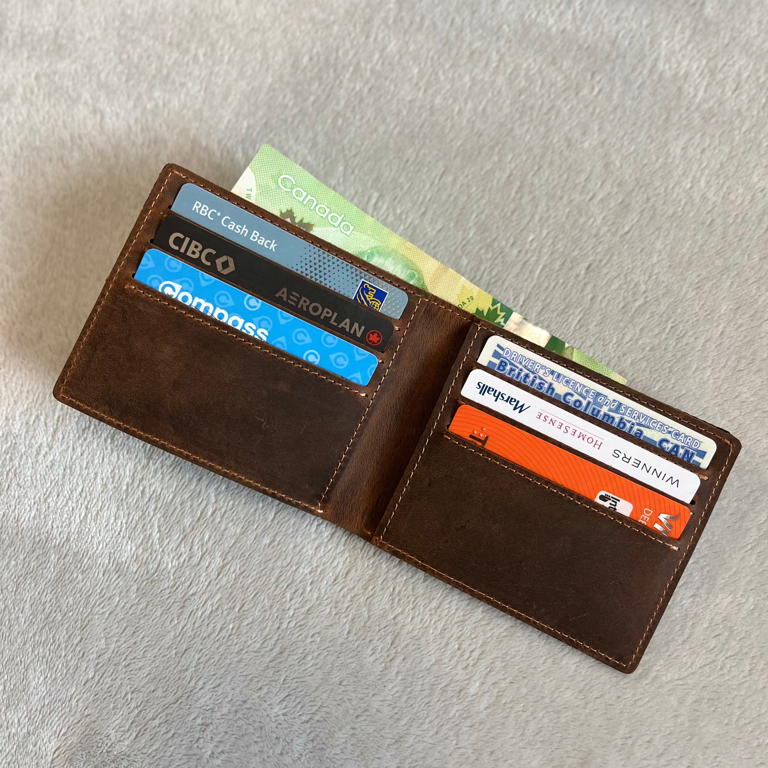 Leather Slimfold Wallet